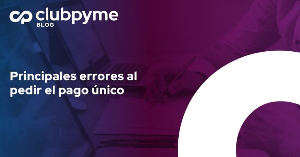 Pedir el pago único