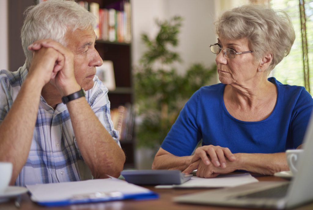 financial problems senior couple scaled